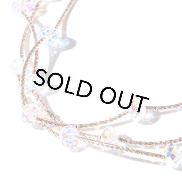 画像6: 【待望の再入荷】２WAYで使える！オーロラクリスタルアクセサリー　/ネックレス/ブレスレット (6)