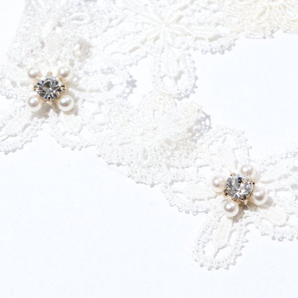 画像6: フラワーレースチョーカー　/リボンチョーカー/リボンネックレス/チョーカー/ネックレス (6)