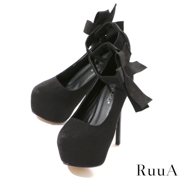 画像2: リボンバンドパンプス　パンプス/サンダル/ハイヒール (2)