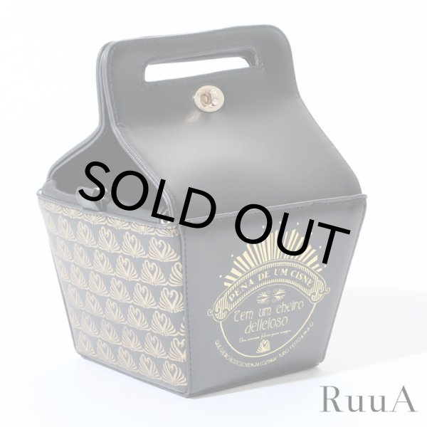 画像4: FLAPPERケーキボックスショルダーバッグ　ブラック　ミニバッグ/ショルダーバッグ /肩掛けバッグ/チェーンバッグ/バッグ/ポシェット/bag (4)