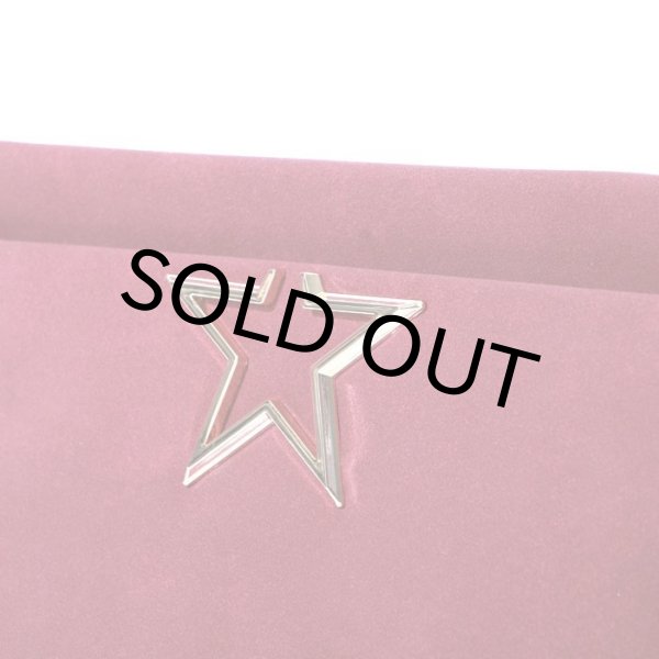 画像6: スウェードタッチスター2WAYショルダーバッグ　ワインレッド /ショルダーバッグ/クラッチバッグ/チェーンバッグ/肩掛けバッグ/ポシェット/bag (6)