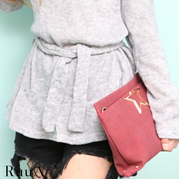 画像9: オフショルベルスリーブチュニック　オフショル/チュニック (9)