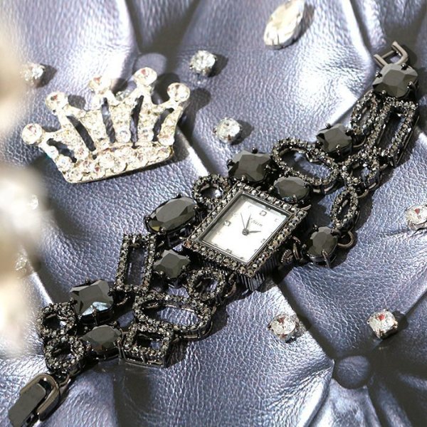 画像8: ジュエルズブラックストーンウォッチ　　ウォッチ/腕時計 (8)