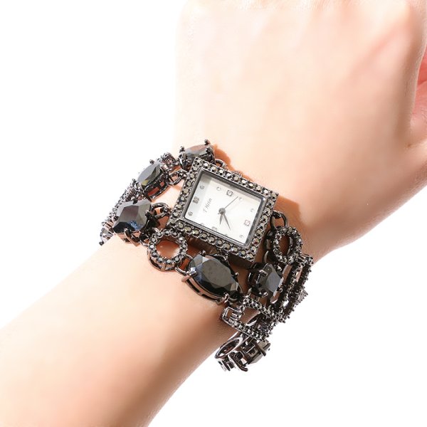 画像5: ジュエルズブラックストーンウォッチ　　ウォッチ/腕時計 (5)