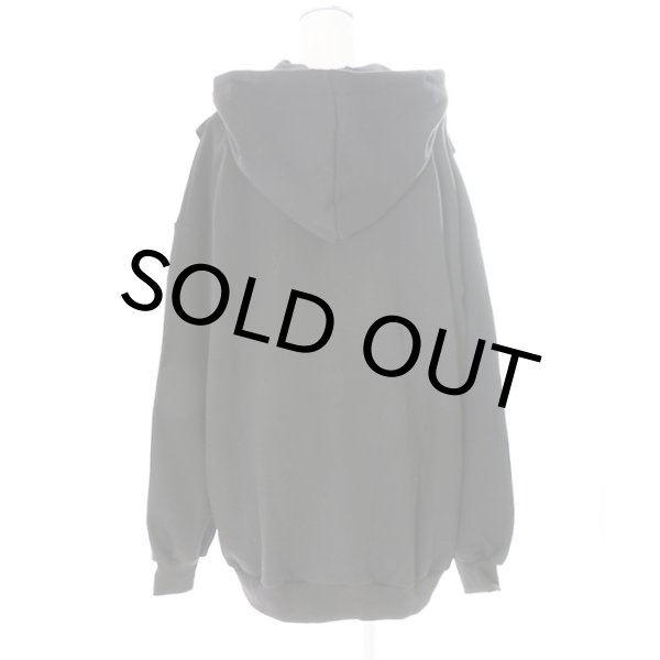 画像9: ハーネスパーカー/パラシュートパーカー/ブラックフーディ/パーカー/フーディー/プルオーバー/フードパーカー (9)