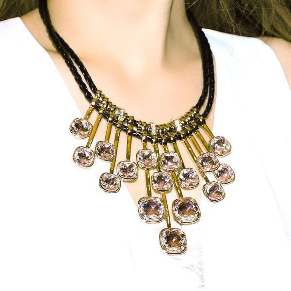 画像6: ☆小悪魔ageha掲載☆ゴージャスビジューチョーカー　/ネックレス/ビジューネックレス/ (6)