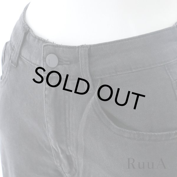 画像4: 韓国風スリミングデニム / パンツ/デニム (4)