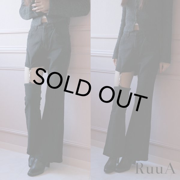 画像2: 韓国風スリミングデニム / パンツ/デニム (2)