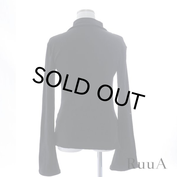 画像6: ブラックルーズニット/長袖/ニット/カットソー (6)