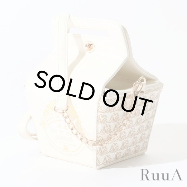 画像6: FLAPPERケーキボックスショルダーバッグ　ブラック　ミニバッグ/ショルダーバッグ /肩掛けバッグ/チェーンバッグ/バッグ/ポシェット/bag (6)