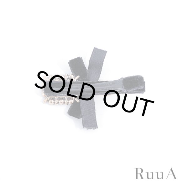 画像3: ビジューヘアクリップ　　リボン/クリップ/エレガント/前髪&サイドヘア用/ (3)