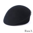 画像4: パールブローチ付ベレー帽　/帽子/キャップ/ニット帽/ベレー帽 (4)
