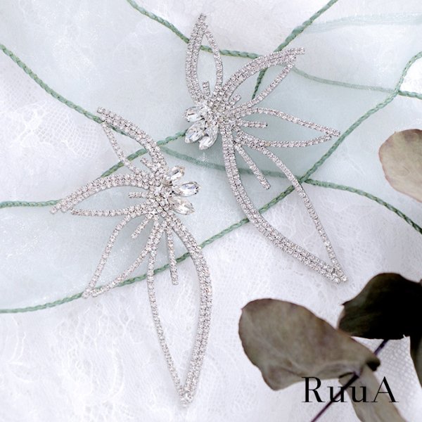 画像4: フラワードロップピアス (4)