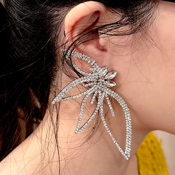 画像2: フラワードロップピアス (2)